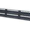 Patch panel 48-port Unshielded VIVANCO CAT.5E